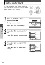 Preview for 94 page of Olympus Stylus Verve - Stylus Verve 4MP Digital... Advanced Manual