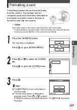 Preview for 107 page of Olympus Stylus Verve - Stylus Verve 4MP Digital... Advanced Manual