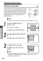 Preview for 116 page of Olympus Stylus Verve - Stylus Verve 4MP Digital... Advanced Manual