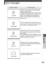 Preview for 165 page of Olympus Stylus Verve - Stylus Verve 4MP Digital... Advanced Manual