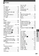 Preview for 189 page of Olympus Stylus Verve - Stylus Verve 4MP Digital... Advanced Manual