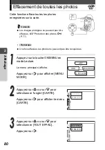 Preview for 80 page of Olympus Stylus Verve - Stylus Verve 4MP Digital... Manuel