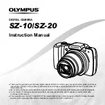 Olympus SZ-10 Instruction Manual preview