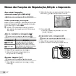 Предварительный просмотр 36 страницы Olympus T-10 Manual De Instruções