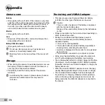 Предварительный просмотр 58 страницы Olympus T-110 Instruction Manual