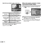 Предварительный просмотр 24 страницы Olympus T-110 Manuel D'Instructions