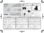 Preview for 1 page of Olympus TF-22 Quick Start Manual