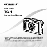 Olympus TG-1 Instruction Manual preview