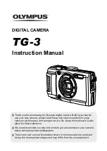 Preview for 1 page of Olympus TG-3 Instruction Manual