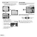 Предварительный просмотр 22 страницы Olympus TG-310 Instruction Manual