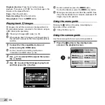 Предварительный просмотр 26 страницы Olympus TG-310 Instruction Manual