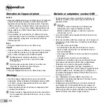 Предварительный просмотр 64 страницы Olympus TG-320 Manuel D'Instructions