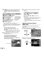 Предварительный просмотр 122 страницы Olympus Tough TG-810 Instruction Manual