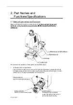 Preview for 11 page of Olympus USPM-RU-W Series Instruction Manual