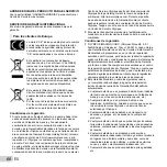 Предварительный просмотр 68 страницы Olympus VG-110 Manual De Instrucciones