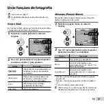 Предварительный просмотр 31 страницы Olympus VG-110 Manual De Instruções