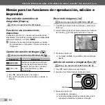 Предварительный просмотр 38 страницы Olympus VG-120 Manual De Instrucciones