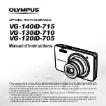 Olympus VG-120 Manuel D'Instructions preview