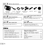 Preview for 2 page of Olympus VG-120 Manuel D'Instructions