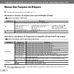 Preview for 34 page of Olympus VG-160 Manual De Instruções