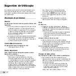 Preview for 54 page of Olympus VG-160 Manual De Instruções