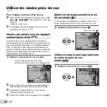 Предварительный просмотр 26 страницы Olympus VG-160 Manuel D'Instructions