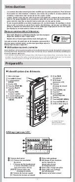 Preview for 2 page of Olympus VN 3200 - PC Digital Voice Recorder Mode D'Emploi