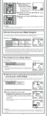 Preview for 8 page of Olympus VN 3200 - PC Digital Voice Recorder Mode D'Emploi