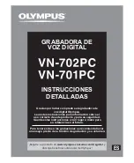 Olympus VN-701PC Instrucciones Detalladas preview
