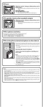 Preview for 5 page of Olympus VN-8000PC Instructions Manual