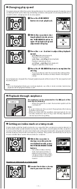 Preview for 7 page of Olympus VN-8000PC Instructions Manual