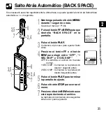 Предварительный просмотр 35 страницы Olympus VOICE & MUSIC DM-10 Instrucciones En Línea