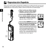 Preview for 36 page of Olympus VOICE & MUSIC DM-10 Instrucciones En Línea