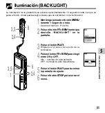 Предварительный просмотр 85 страницы Olympus VOICE & MUSIC DM-10 Instrucciones En Línea