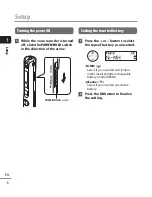 Preview for 8 page of Olympus VP-10 User Manual