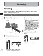 Preview for 16 page of Olympus VP-10 User Manual