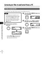 Preview for 64 page of Olympus VP-10 User Manual