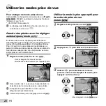 Предварительный просмотр 26 страницы Olympus VR-310 Manuel D'Instructions