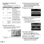 Предварительный просмотр 52 страницы Olympus VR-350 Manuel D'Instructions