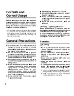 Preview for 2 page of Olympus W-10 - 16 MB Digital Voice Recorder Instructions Manual