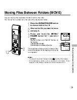 Preview for 19 page of Olympus W-10 - 16 MB Digital Voice Recorder Instructions Manual