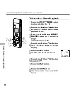 Preview for 22 page of Olympus W-10 - 16 MB Digital Voice Recorder Instructions Manual