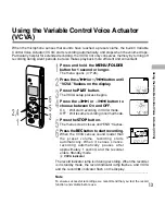 Preview for 13 page of Olympus W 20 Instructions Manual