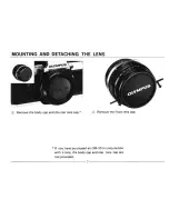 Предварительный просмотр 8 страницы Olympus WINDER OM-1 Instructions Manual