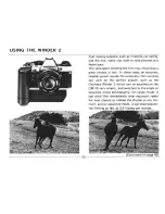 Предварительный просмотр 34 страницы Olympus WINDER OM-1 Instructions Manual