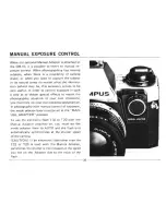 Предварительный просмотр 40 страницы Olympus WINDER OM-1 Instructions Manual