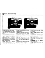 Preview for 3 page of Olympus WINDER OM-1 Operating Instructions Manual