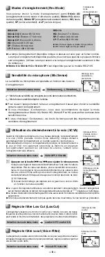 Preview for 9 page of Olympus WS 110 - 256 MB Digital Voice Recorder Mode D'Emploi