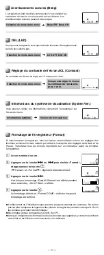 Preview for 11 page of Olympus WS 110 - 256 MB Digital Voice Recorder Mode D'Emploi