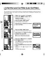 Preview for 26 page of Olympus WS-331M User Manual